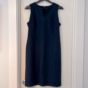 Women’s Ann Taylor Factory Sleeveless Shift Dress - Navy - Size 4 Petite